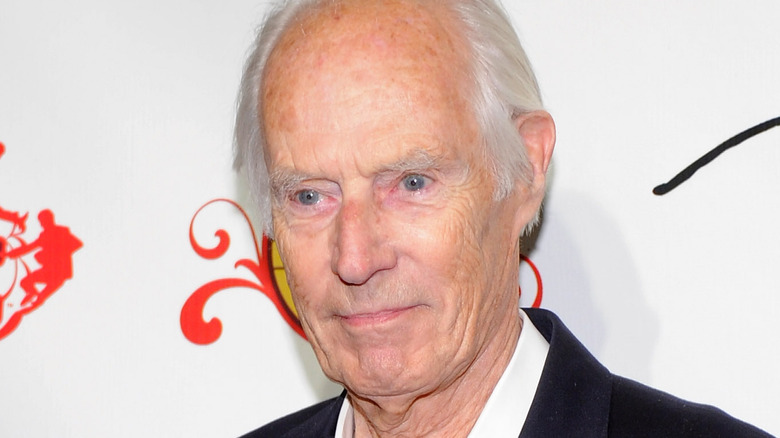 George Martin staring