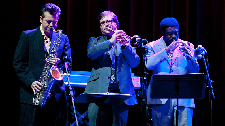 Ben Cauley performing with his new band the Bo-Kays in 2011