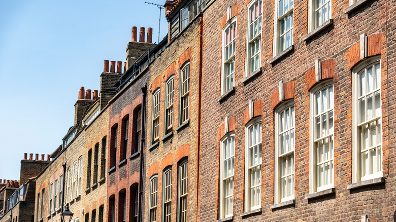 Houses in Spitalfields, London