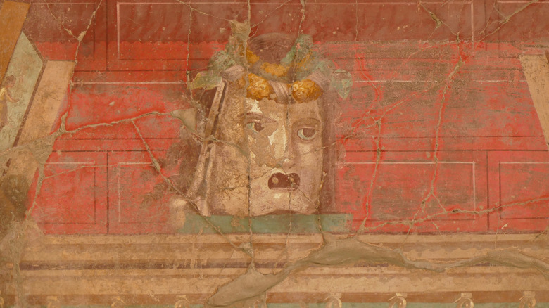 Face frieze Oplontis Villa Poppaea