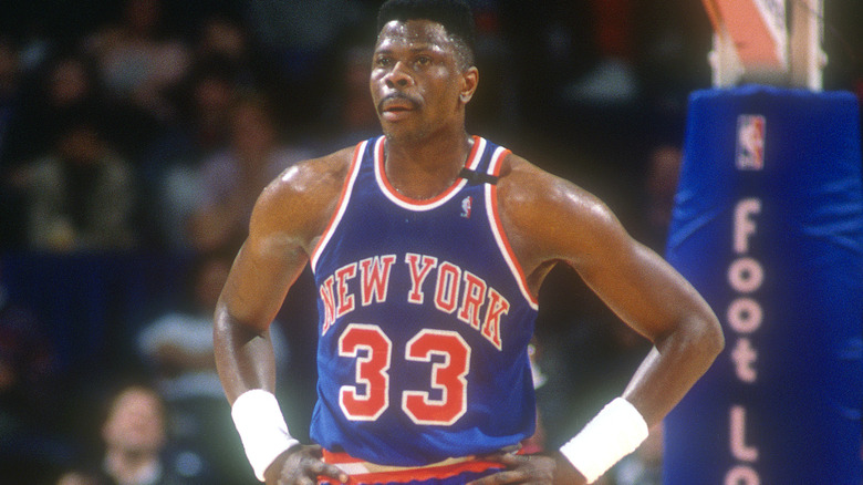 Patrick Ewing serious