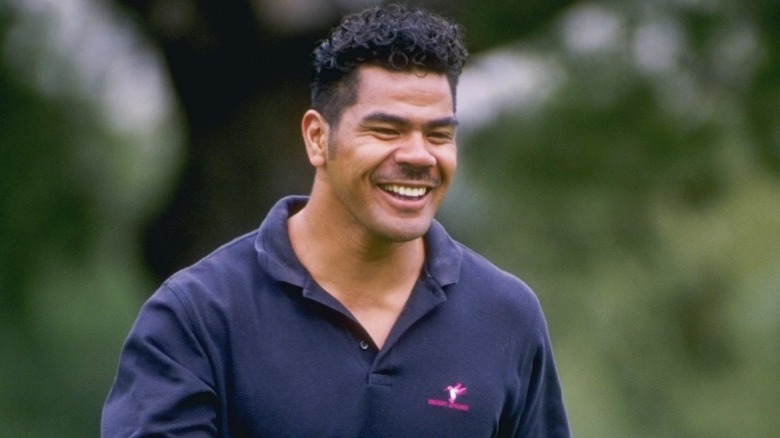 Junior Seau smiling