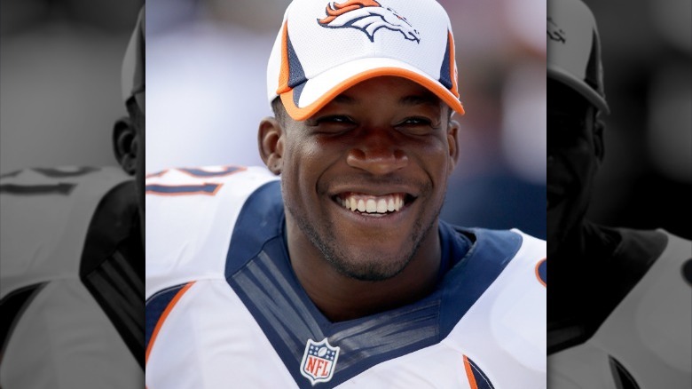 Ronnie Hillman smiling