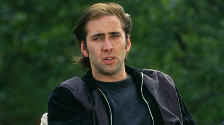 Nicolas Cage looks ahead