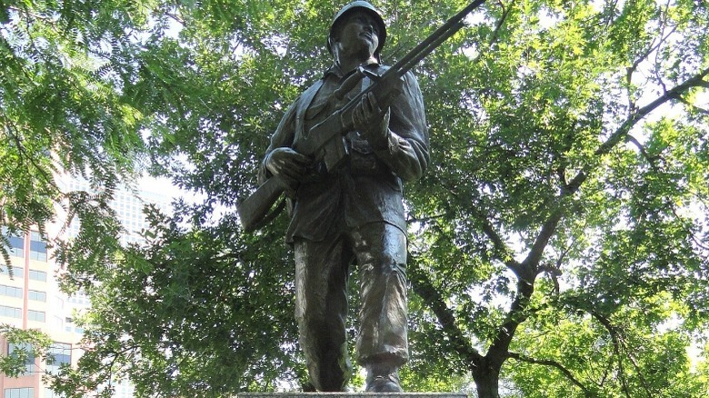 Joseph Martinez statue Denver