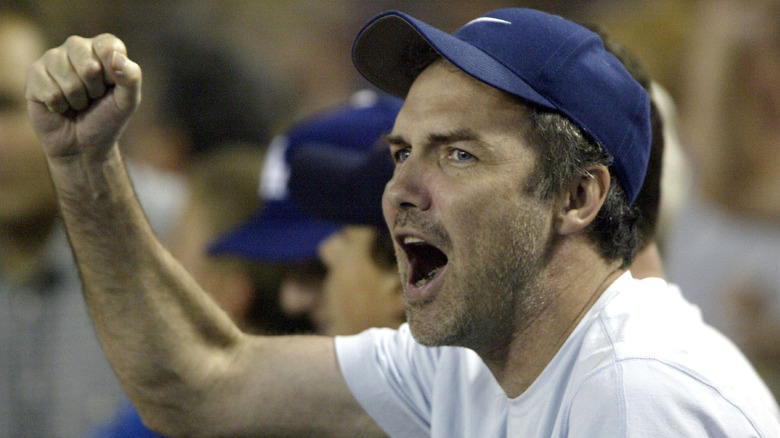 Norm Macdonald cheering sports