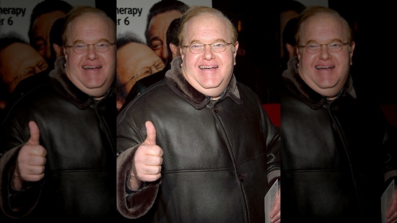 Lou Pearlman flashes thumbs up