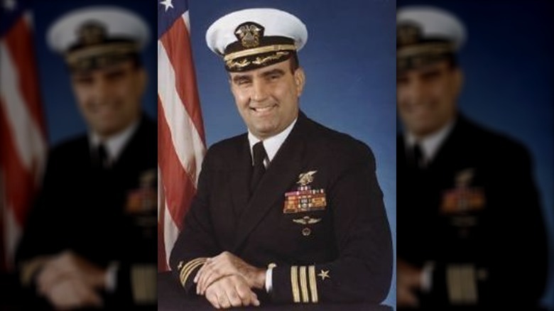 Richard Marcinko dress uniform portrait smiling