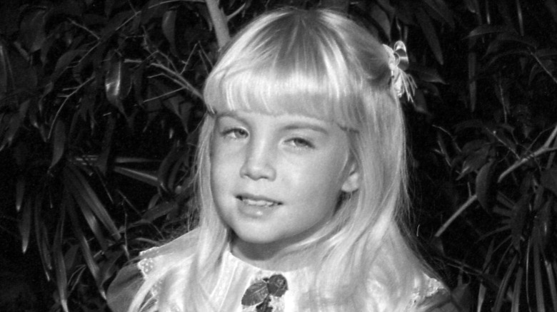 heather o'rourke posing for photo