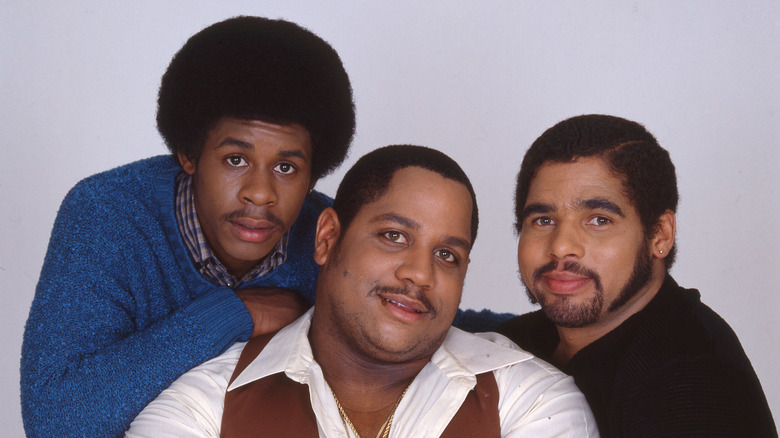 Sugarhill Gang posing for a photo