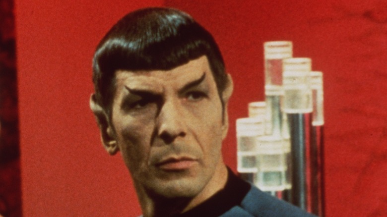 Leonard Nimoy as Mr. Spock from 'Star Trek'