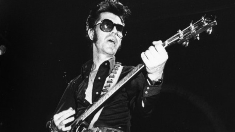 Link Wray playing guitar