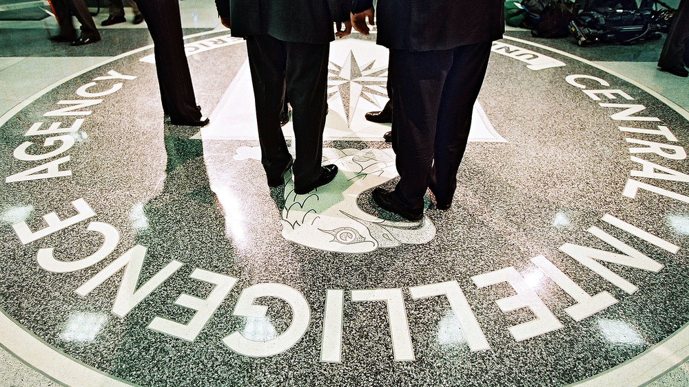 People standing on CIA floor