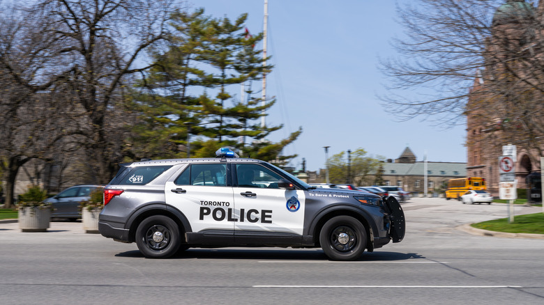 Toronto police car