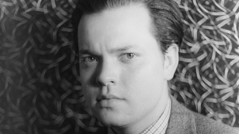 A young Orson Welles 