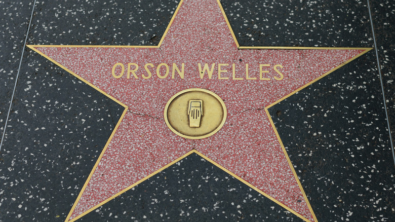 Orson Welles' star on the Hollywood Walk of Fame