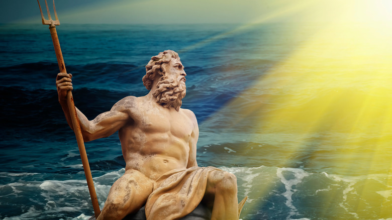 poseidon with the sun