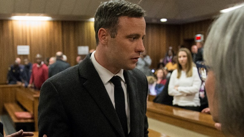 Oscar Pistorius in court