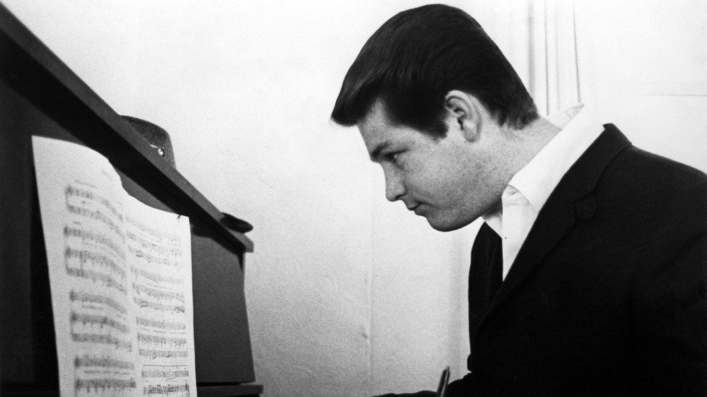 Brian Wilson at the piano