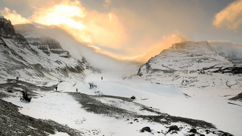 Athabasca Glacier, Alberta, Canada