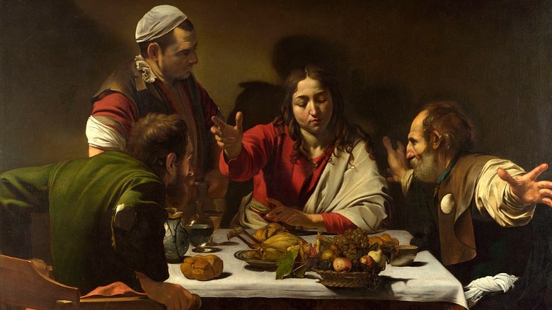 Supper at Emmaus, 1601.