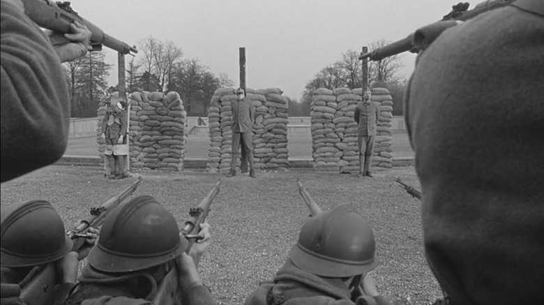 paths of glory firing squad