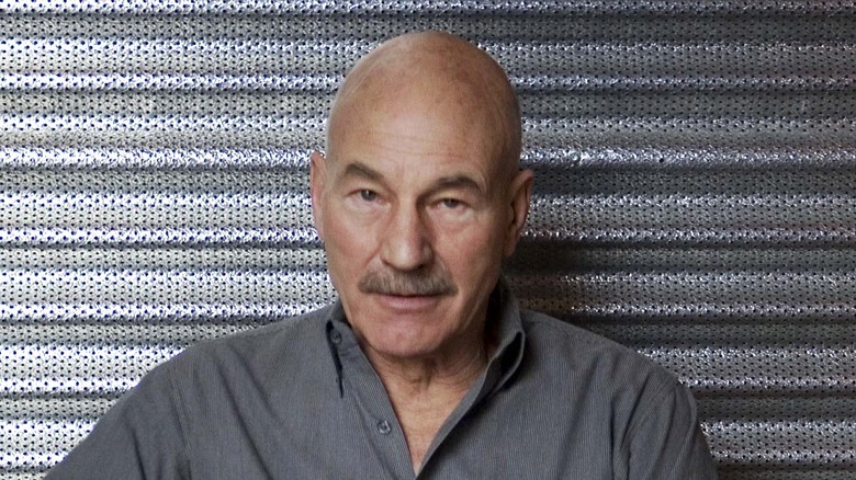 Patrick Stewart mustache