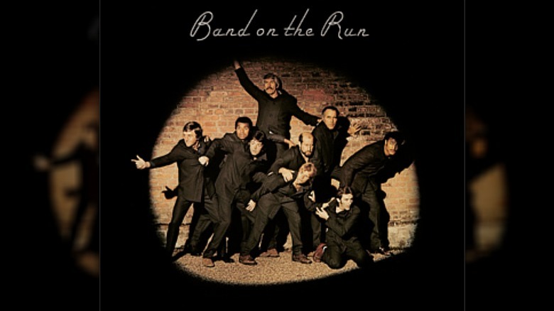 cover of Wings' album "Band on the Run" 