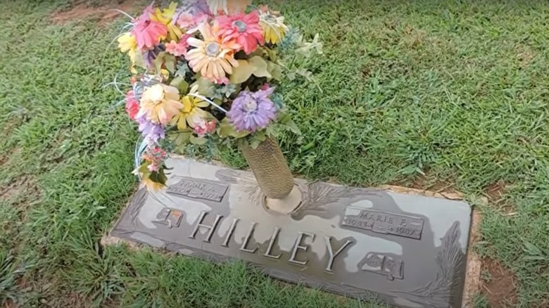 Screenshot of Audrey Marie Hilley's headstone