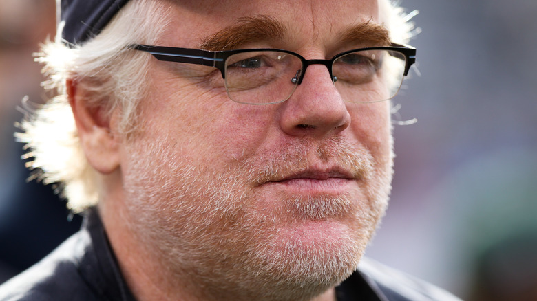 Philip Seymour Hoffman close-up