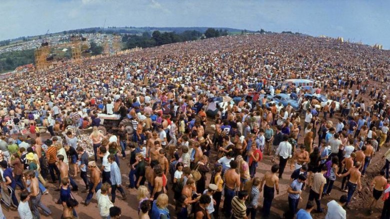 woodstock crowd