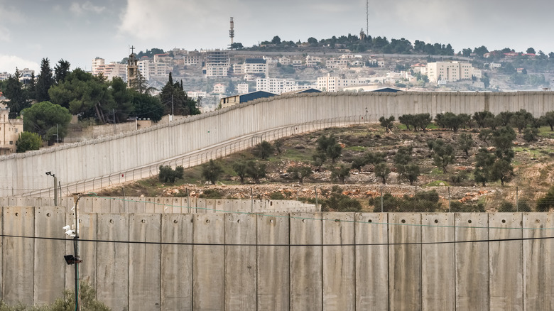 Concrete wall in Jerusalem