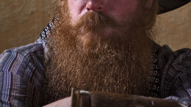 long red beard