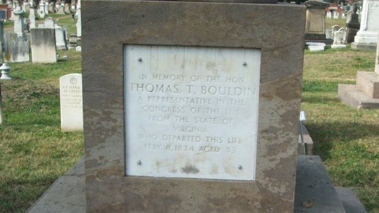 Thomas Tyler Bouldin's grave