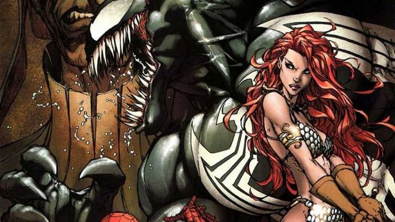 red sonja marvel spider-man venom