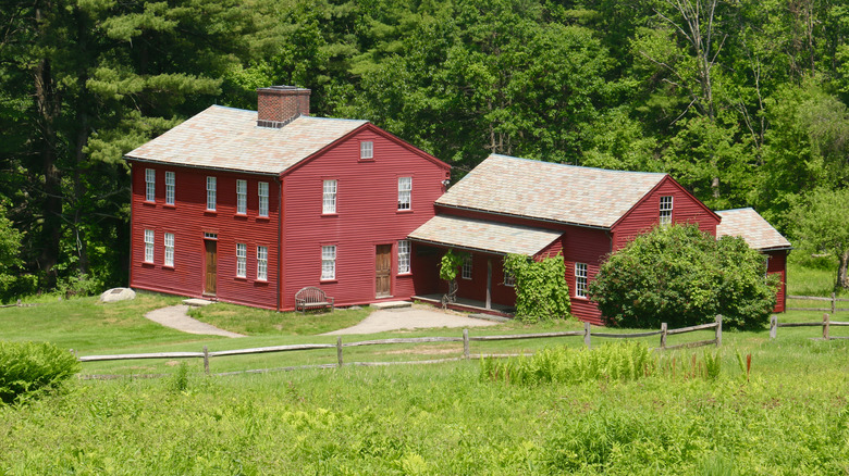 The Fruitlands Farm in Massachusetts