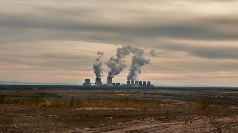 Coal power plant on horizon in Germany