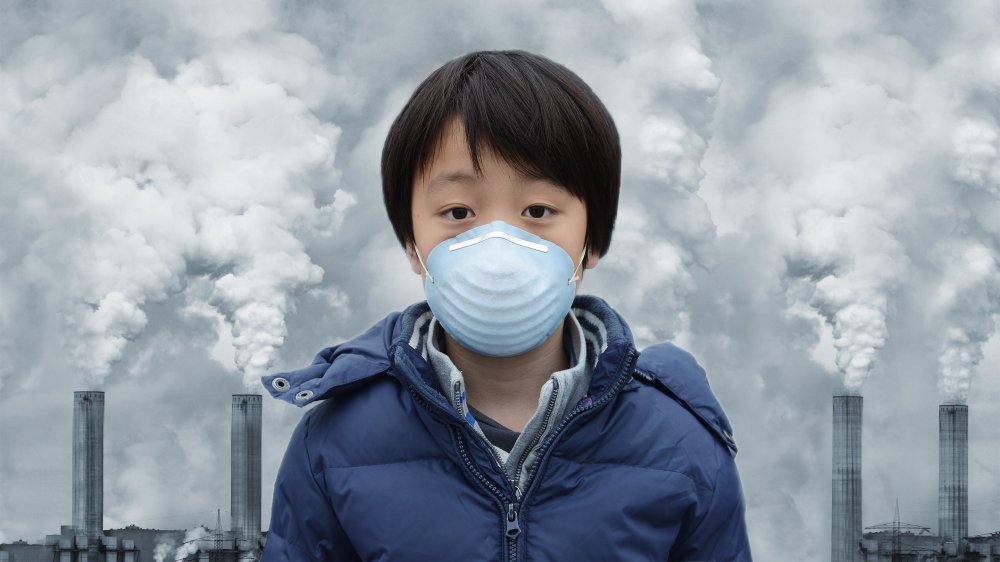 boy pollution