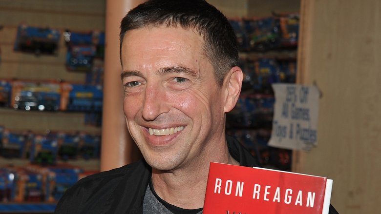 Ron Reagan smiling