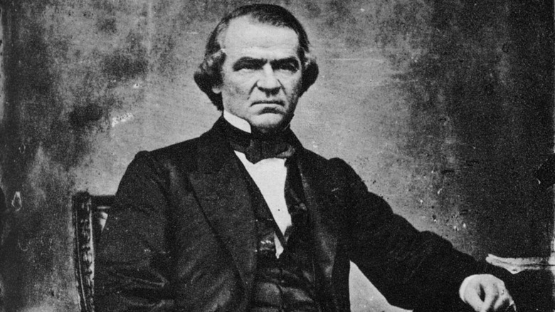 Andrew Johnson posing for a photo