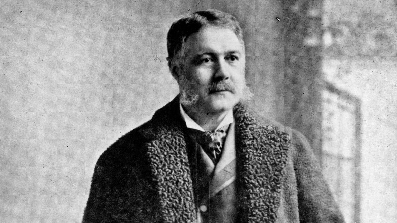 Chester Alan Arthur posing for a photo