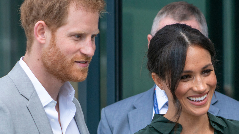 Prince Harry and Meghan in 2018