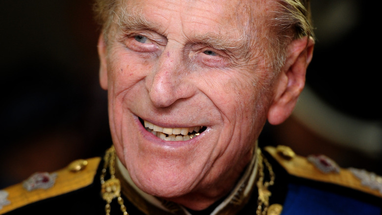 prince philip smiling