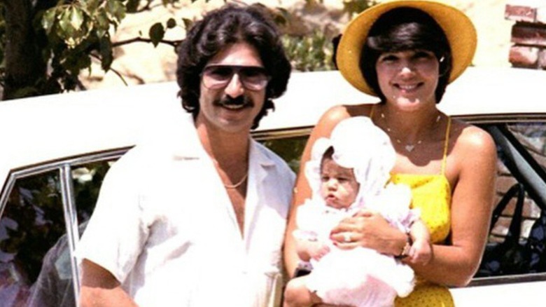 Robert Kardashian with Kris Jenner