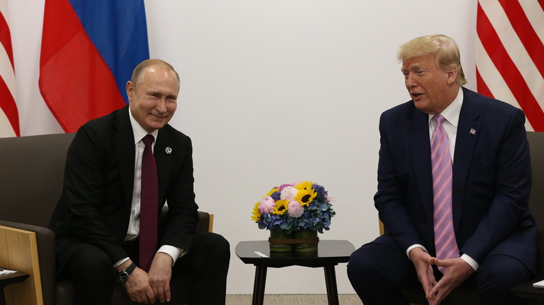 Vladimir Putin and Donald Trump