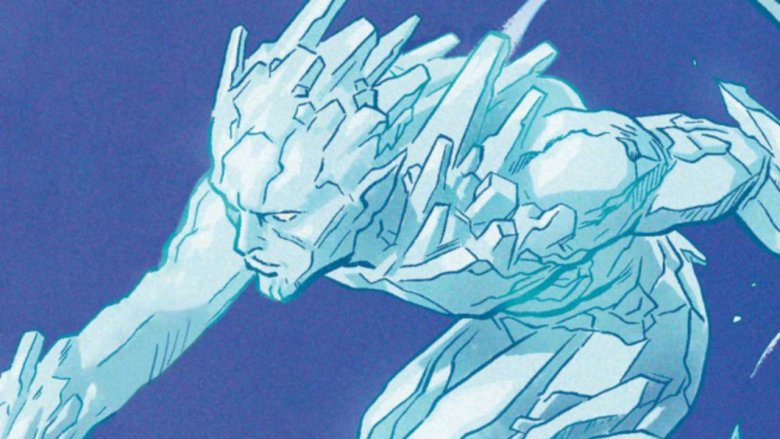 Marvel Iceman cryokinesis