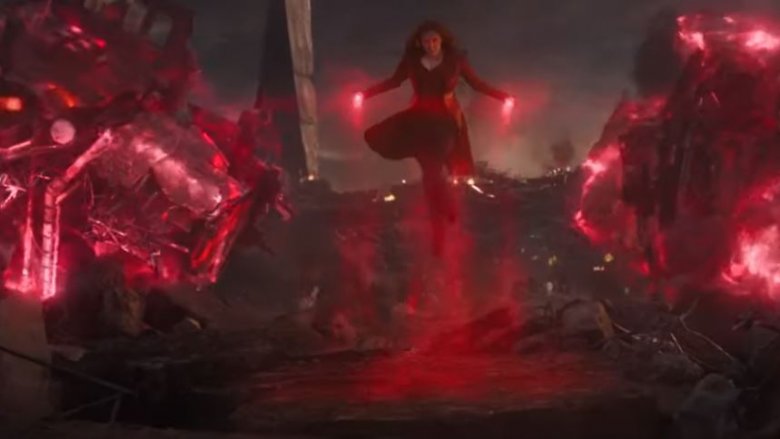 Scarlet Witch vs Thanos Endgame
