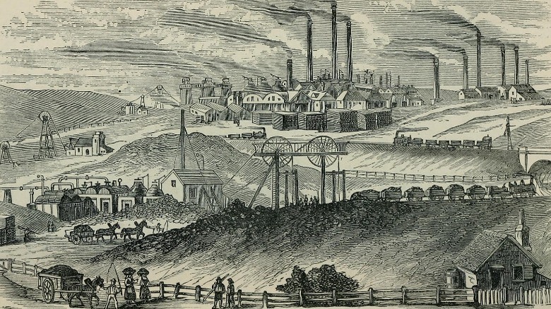 illustration of the black country