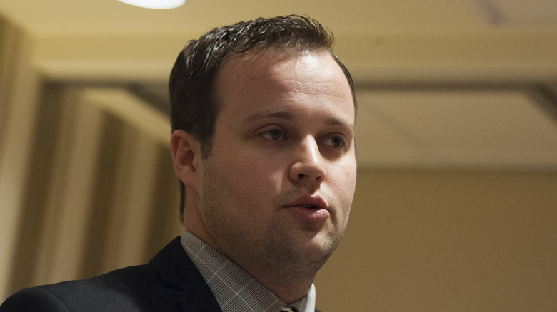 Josh Duggar suit talking