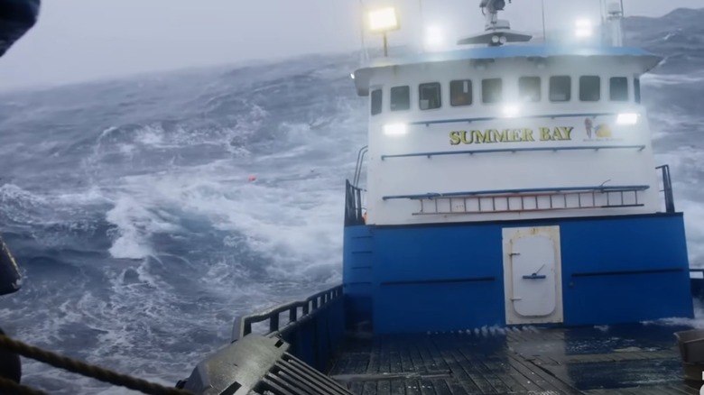 Summer Bay in bad weather Deadliest Catch